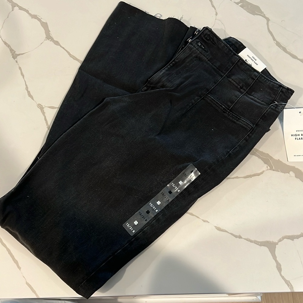 Lucky Brand High Rise Flare Jean Size 12/31R